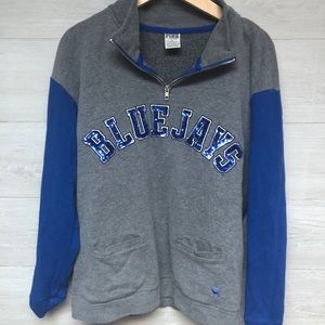 | PINK | Bluejays 1/4 zip. Size S.